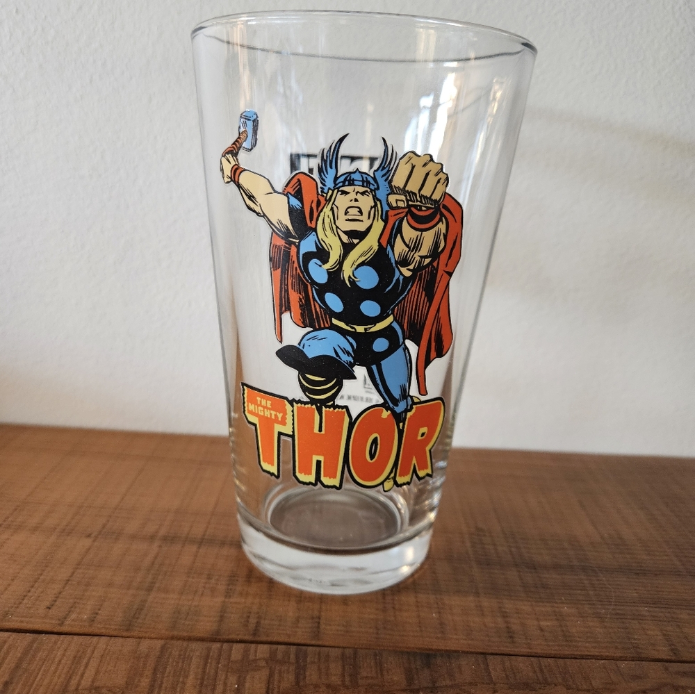 Marvel Thor Glass Tumbler